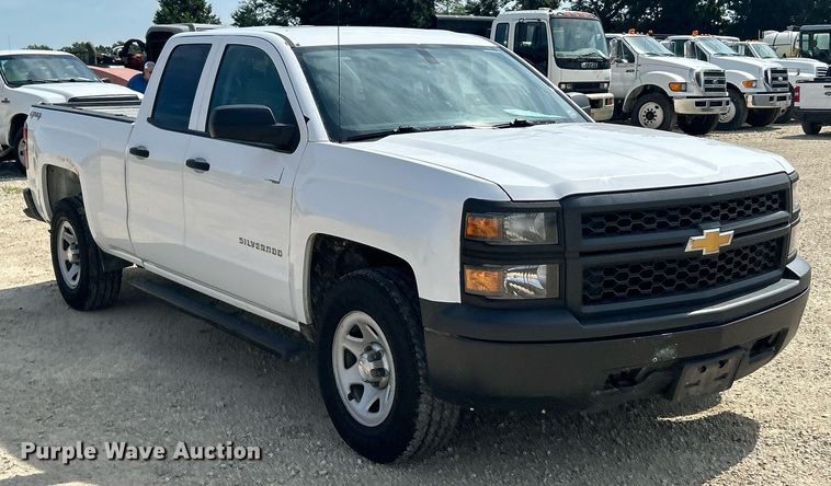 image for item EK8430 2014 Chevrolet Silverado 1500 Double Cab pickup truck