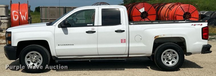 image for item EK8430 2014 Chevrolet Silverado 1500 Double Cab pickup truck