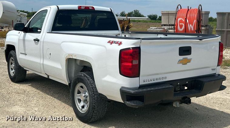 image for item EK8431 2017 Chevrolet Silverado 1500 pickup truck