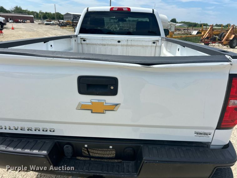 image for item EK8431 2017 Chevrolet Silverado 1500 pickup truck