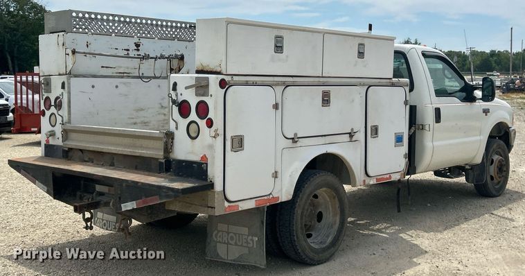 image for item EK8441 1999 Ford F550 Super Duty XL utility / service truck