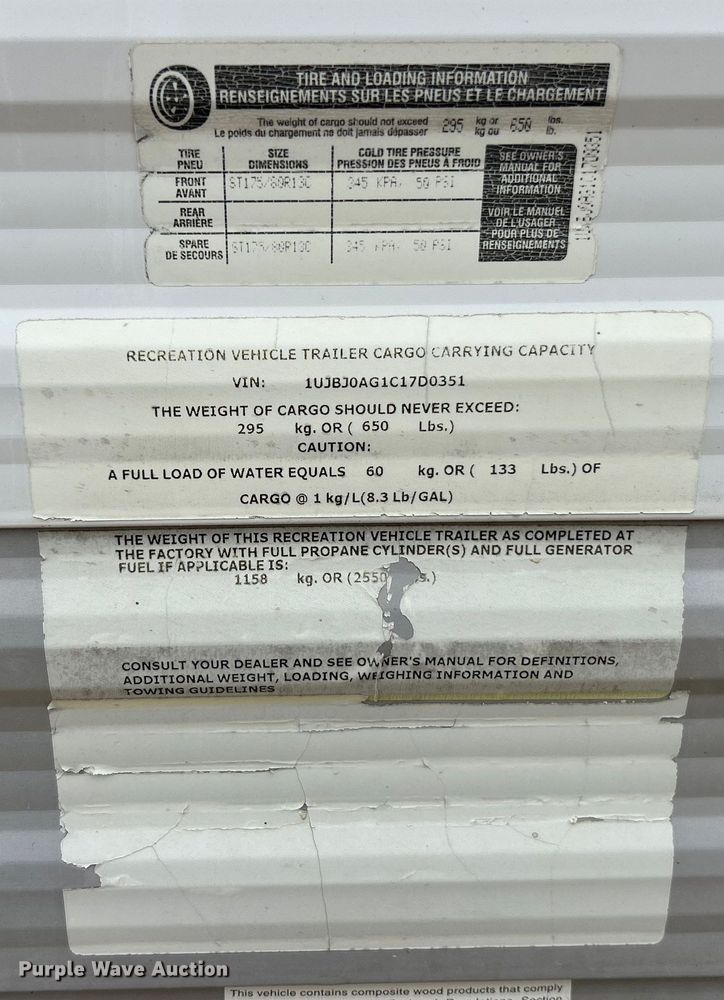 image for item EK8447 2012 Jayco Jay Flight Swift SLX camper