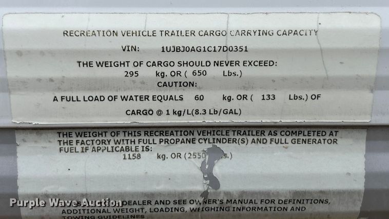 image for item EK8447 2012 Jayco Jay Flight Swift SLX camper