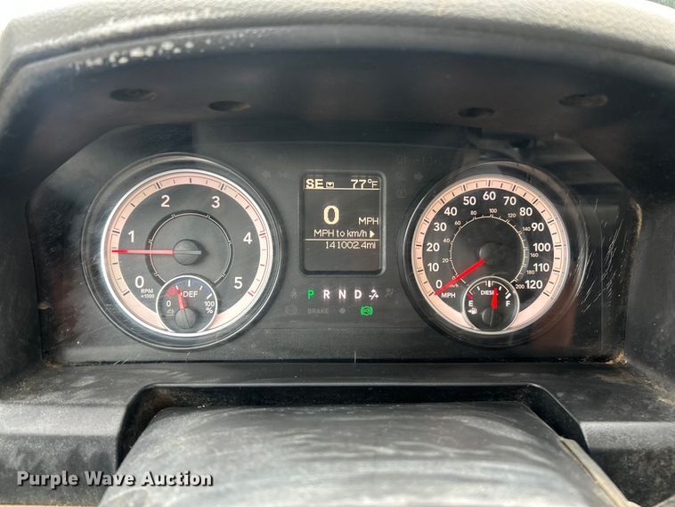 image for item EK8449 2017 Dodge Ram 5500 Crew Cab flatbed truck