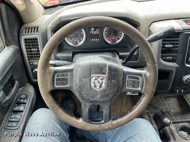 image for item EK8449 2017 Dodge Ram 5500 Crew Cab flatbed truck