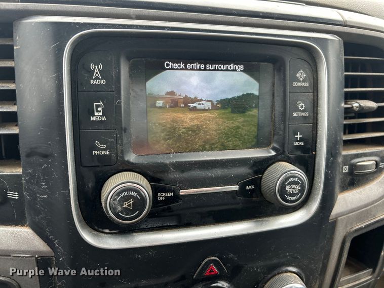 image for item EK8449 2017 Dodge Ram 5500 Crew Cab flatbed truck