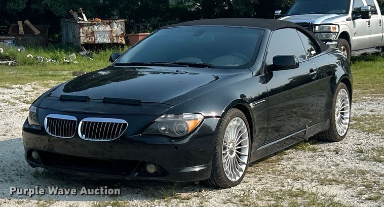 image for item EK8451 2005 BMW 645Ci convertible