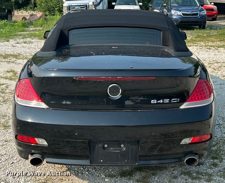 image for item EK8451 2005 BMW 645Ci convertible