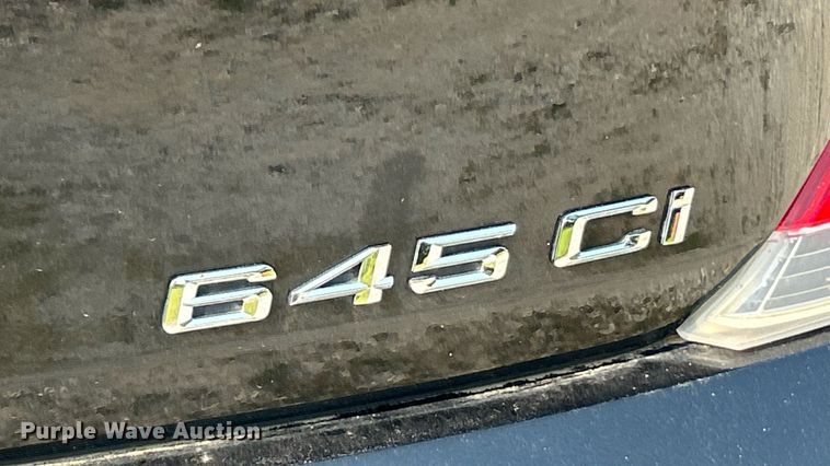 image for item EK8451 2005 BMW 645Ci convertible