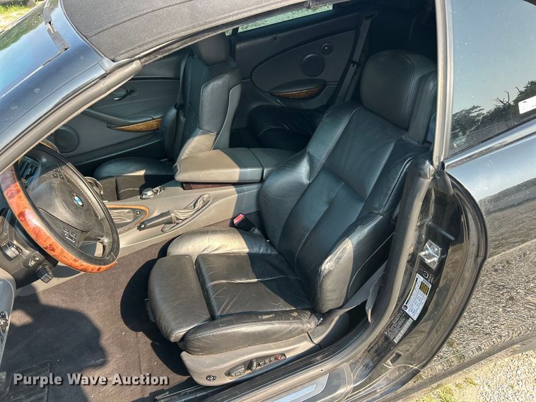 image for item EK8451 2005 BMW 645Ci convertible