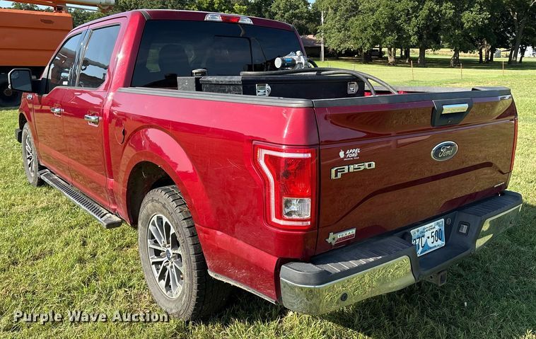 image for item EL2132 2015 Ford F150 SuperCrew pickup truck
