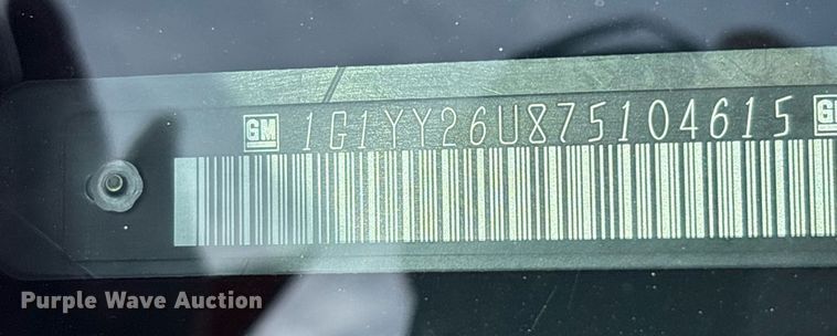 image for item EL6064 2007 Chevrolet Corvette 