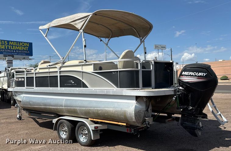 image for item EL6065 2015 Bennington S21  pontoon boat