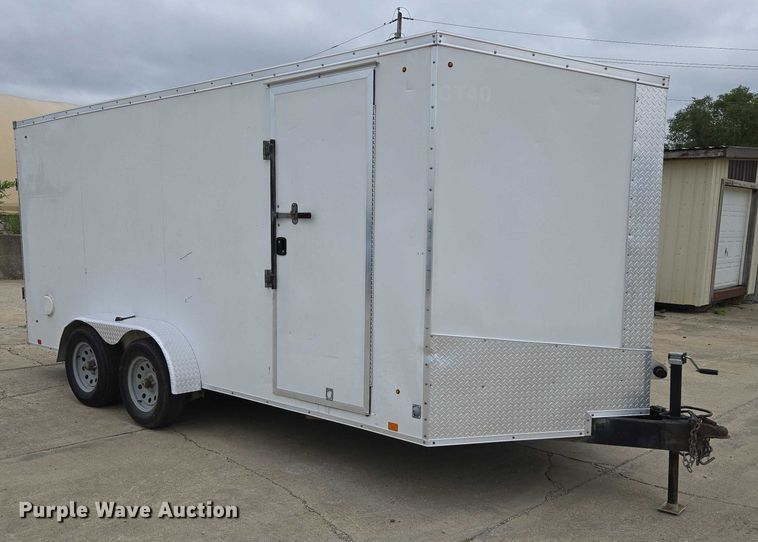 image for item EM2153 2017 Look EWLC 7x16 TE2 enclosed cargo trailer