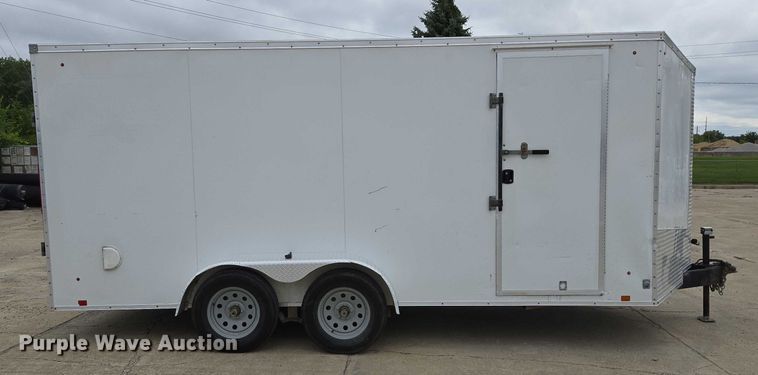 image for item EM2153 2017 Look EWLC 7x16 TE2 enclosed cargo trailer