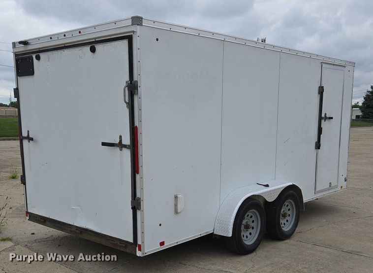image for item EM2153 2017 Look EWLC 7x16 TE2 enclosed cargo trailer