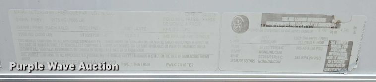 image for item EM2153 2017 Look EWLC 7x16 TE2 enclosed cargo trailer