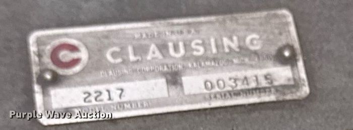 image for item EM2179 Clausing 2227 press
