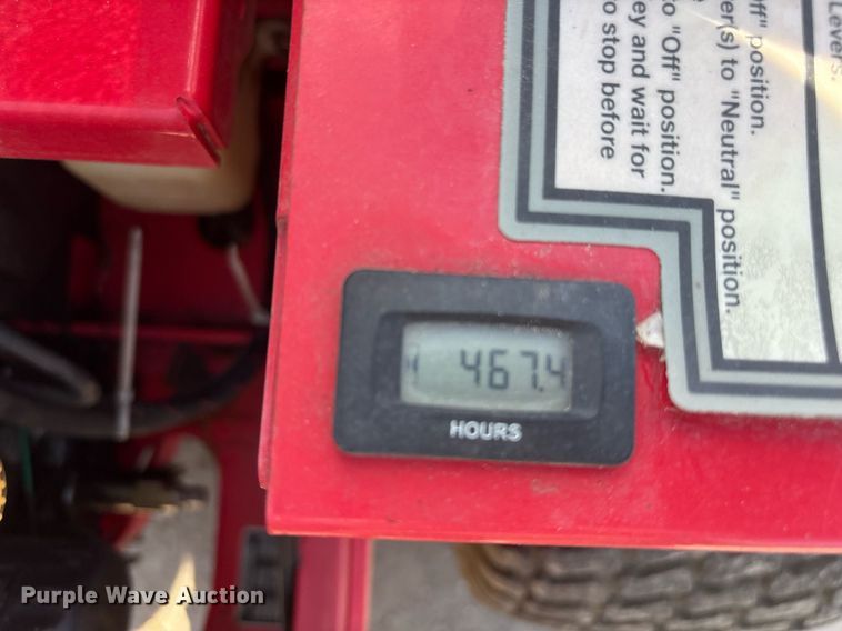 image for item EM2196 2015 Country Clipper 2460KAJ-455 ZTR lawn mower