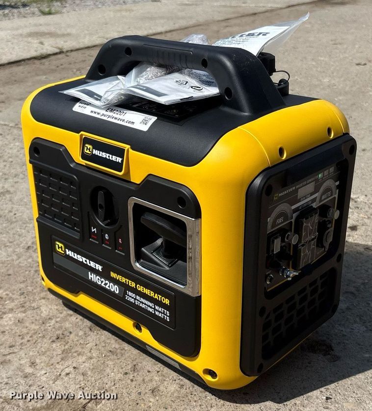 image for item EM2201 Hustler HIG2200 generator
