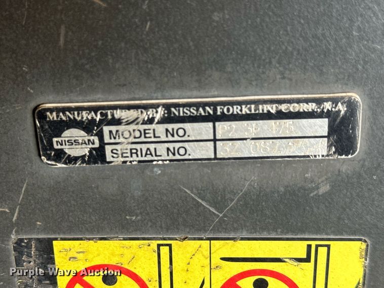 image for item EM8001 Nissan 50 forklift