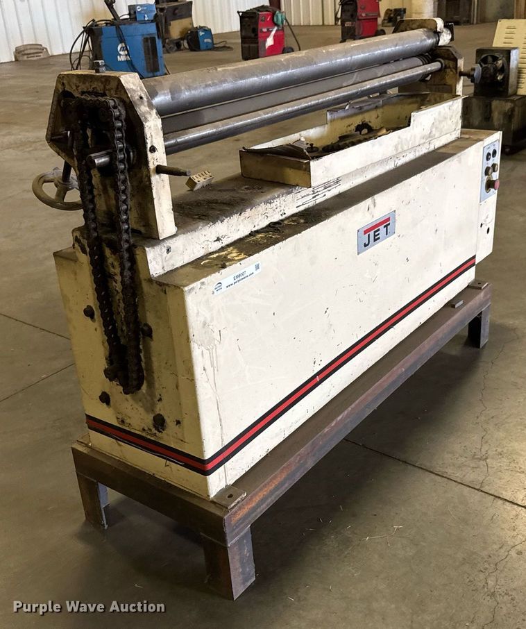 image for item EM8007 2012 Jet ESR-1650-1T slip roll machine