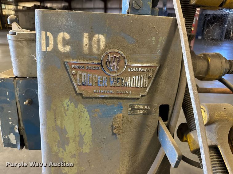 image for item EM8008 Cooper Weymouth metal decoiler