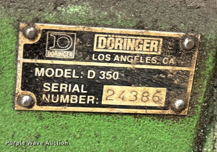 image for item EM8009 Doringer D350 cold saw