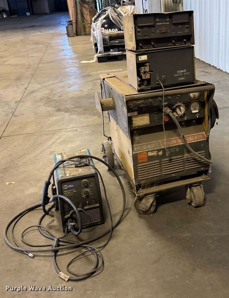 image for item EM8013 Hobart  Mega-Mig 450 RVS welder