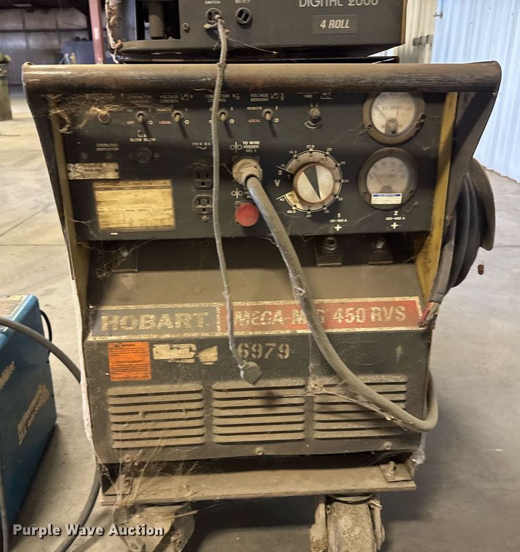 image for item EM8013 Hobart  Mega-Mig 450 RVS welder