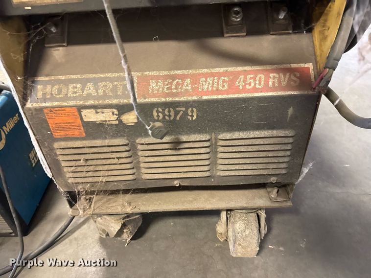 image for item EM8013 Hobart  Mega-Mig 450 RVS welder