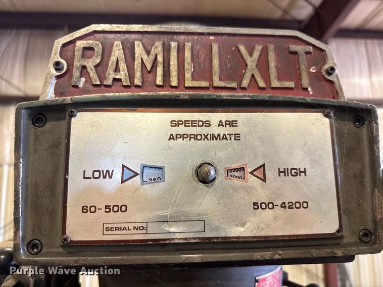 image for item EM8016 Ramco RAMILLXLT milling machine