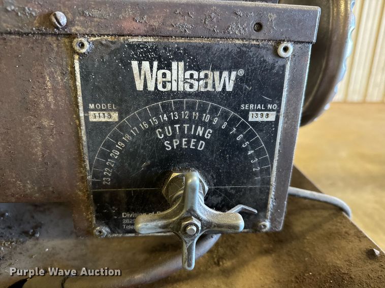 image for item EM8019 Wellsaw 1118 band saw