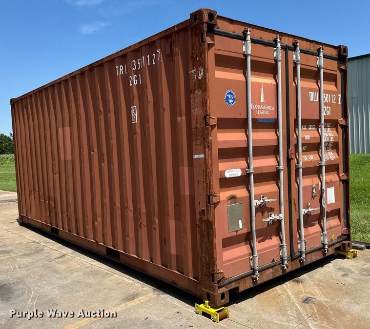 image for item EM8024 1996 MED Union Containers MU20-1001-TA shipping container