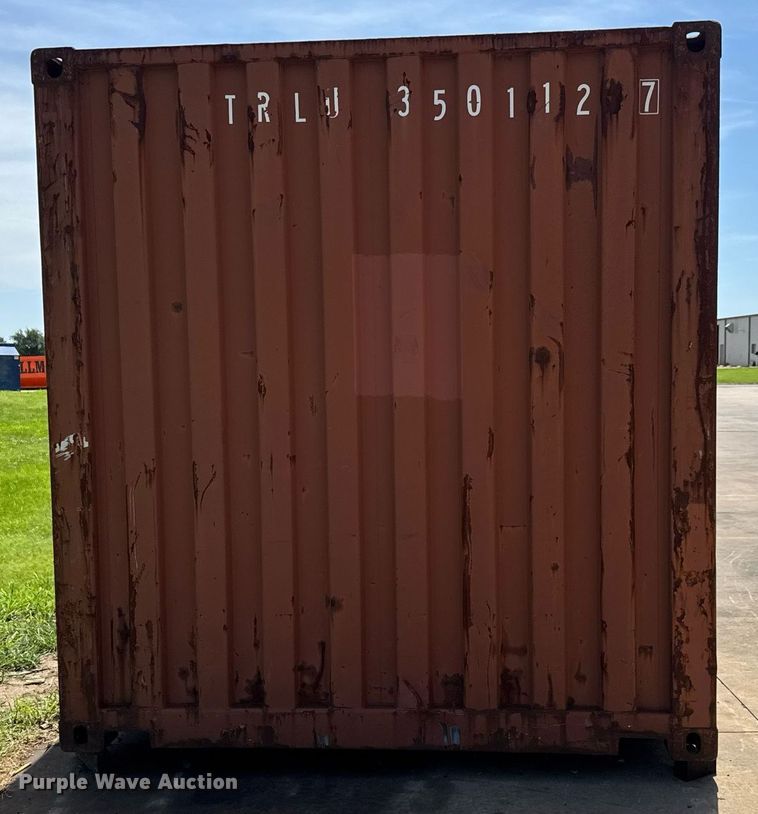 image for item EM8024 1996 MED Union Containers MU20-1001-TA shipping container