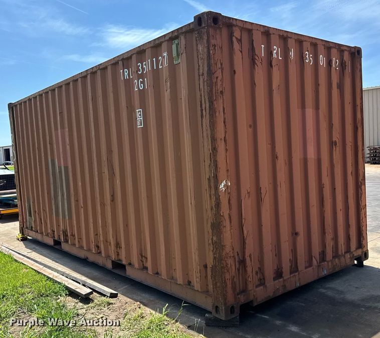 image for item EM8024 1996 MED Union Containers MU20-1001-TA shipping container