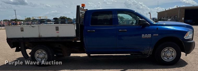 image for item EM8026 2015 Dodge Ram 2500 Crew Cab flatbed pickup truck