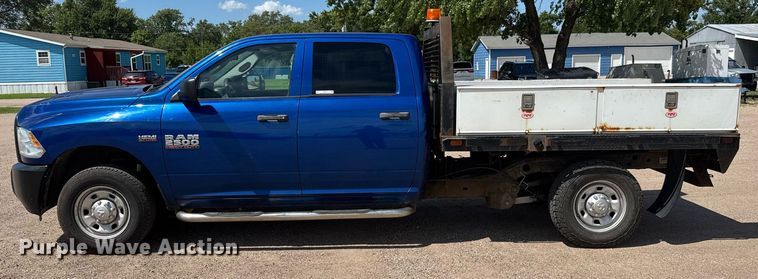 image for item EM8027 2015 Dodge Ram 2500 Crew Cab flatbed pickup truck
