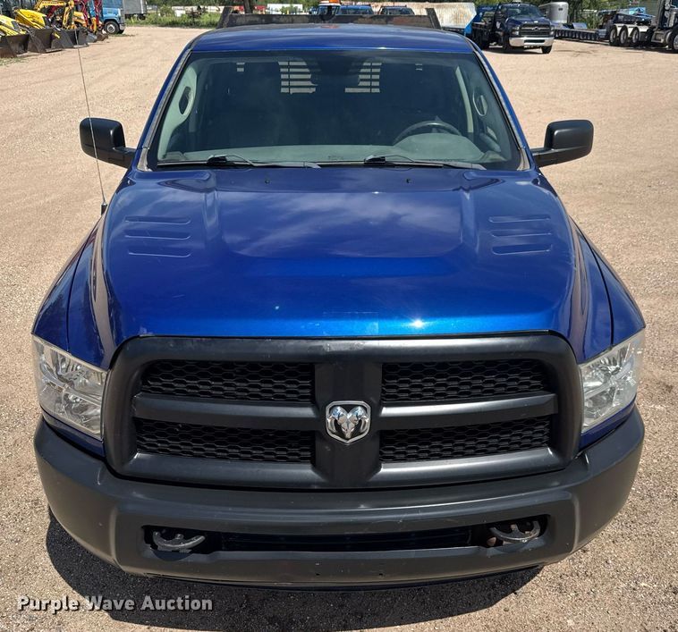 image for item EM8027 2015 Dodge Ram 2500 Crew Cab flatbed pickup truck