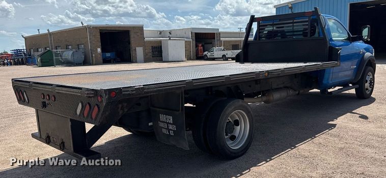 image for item EM8028 2021 Dodge Ram 5500 flatbed truck