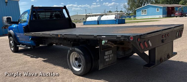 image for item EM8028 2021 Dodge Ram 5500 flatbed truck