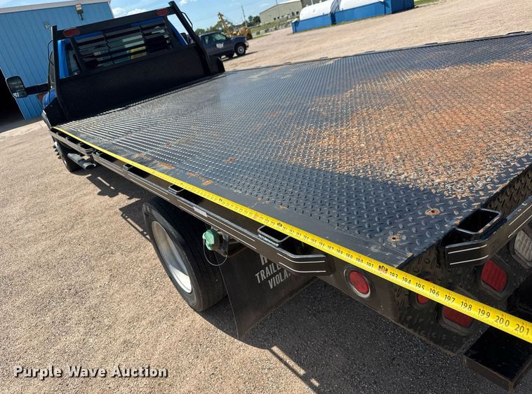 image for item EM8028 2021 Dodge Ram 5500 flatbed truck