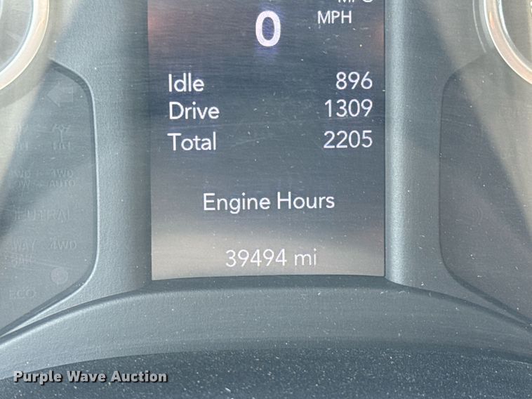 image for item EM8028 2021 Dodge Ram 5500 flatbed truck