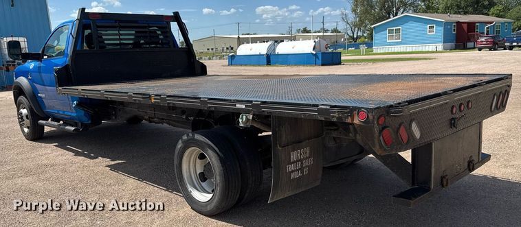 image for item EM8029 2021 Dodge Ram 5500 flatbed truck