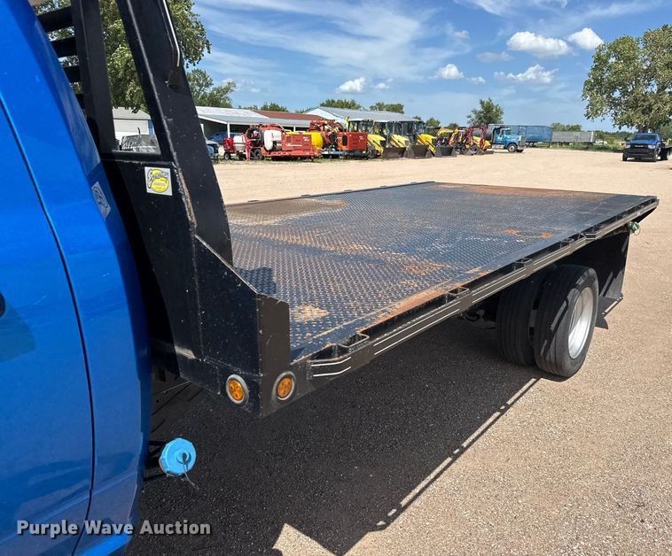 image for item EM8029 2021 Dodge Ram 5500 flatbed truck