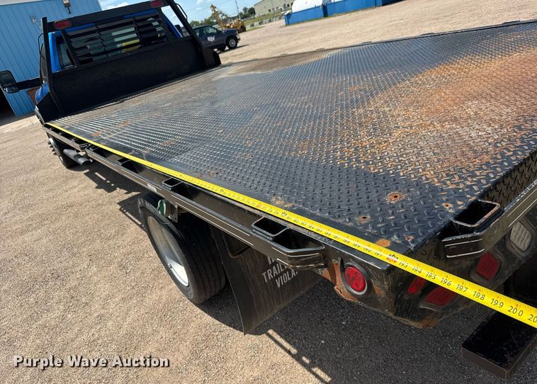 image for item EM8029 2021 Dodge Ram 5500 flatbed truck