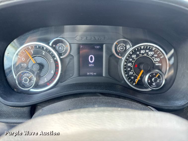 image for item EM8029 2021 Dodge Ram 5500 flatbed truck