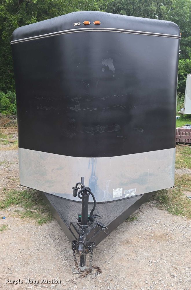 image for item EN8280 1997 Titan enclosed cargo trailer