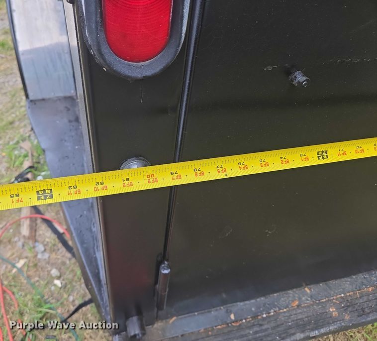 image for item EN8280 1997 Titan enclosed cargo trailer