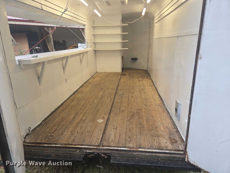 image for item EN8280 1997 Titan enclosed cargo trailer